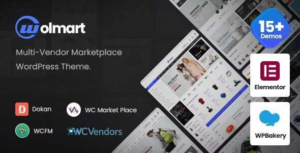 Wolmart Multi Vendor Marketplace WooCommerce Theme