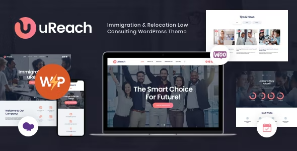 uReach - Immigration & Relocation Law Consulting WordPress Theme