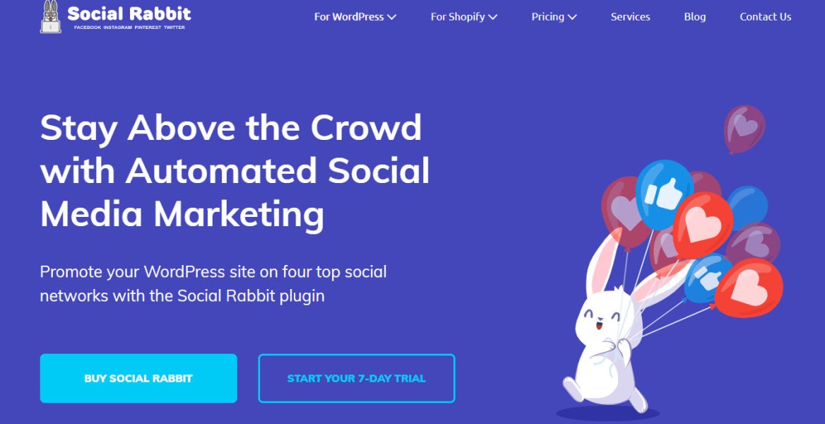 Social Rabbit - WordPress Plugin for Auto-Running and Auto-Promoting