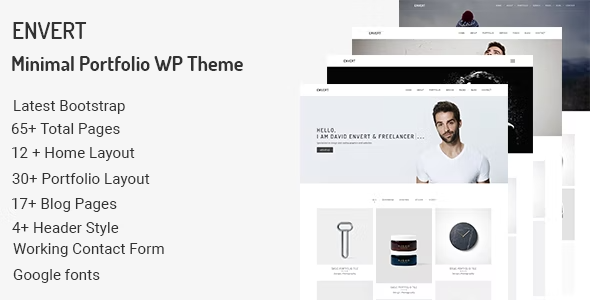 Envert - Minimal Portfolio WordPress Theme.png