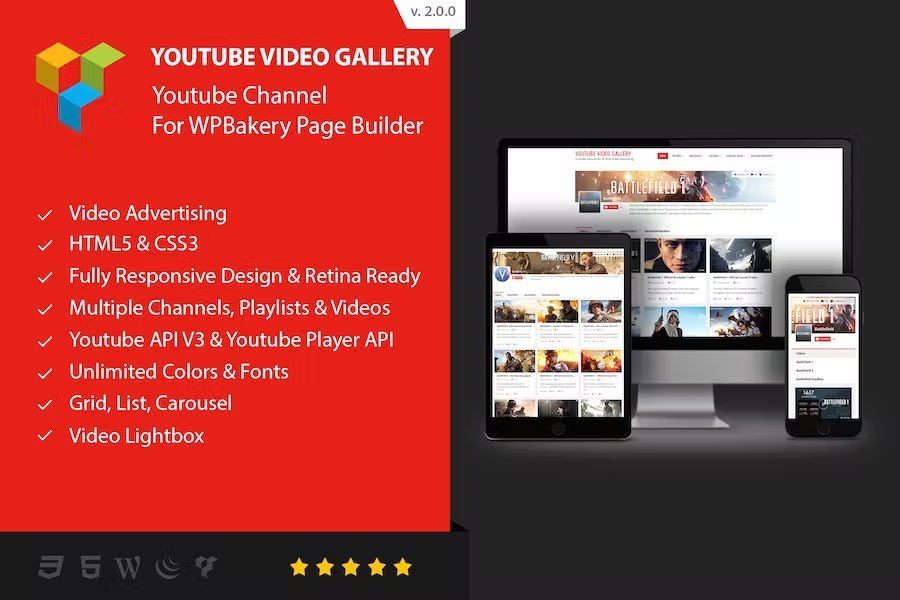 Youtube Gallery - Addon For WPBakery Page Builder.jpg