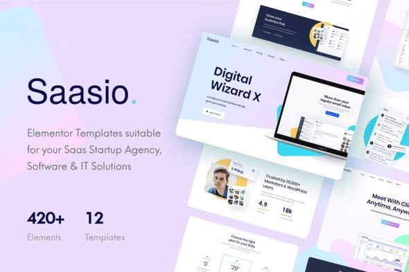 Saasio - Saas & Startup Elementor Templates.jpg
