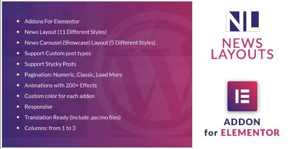 News Layouts for Elementor WordPress Plugin.jpg