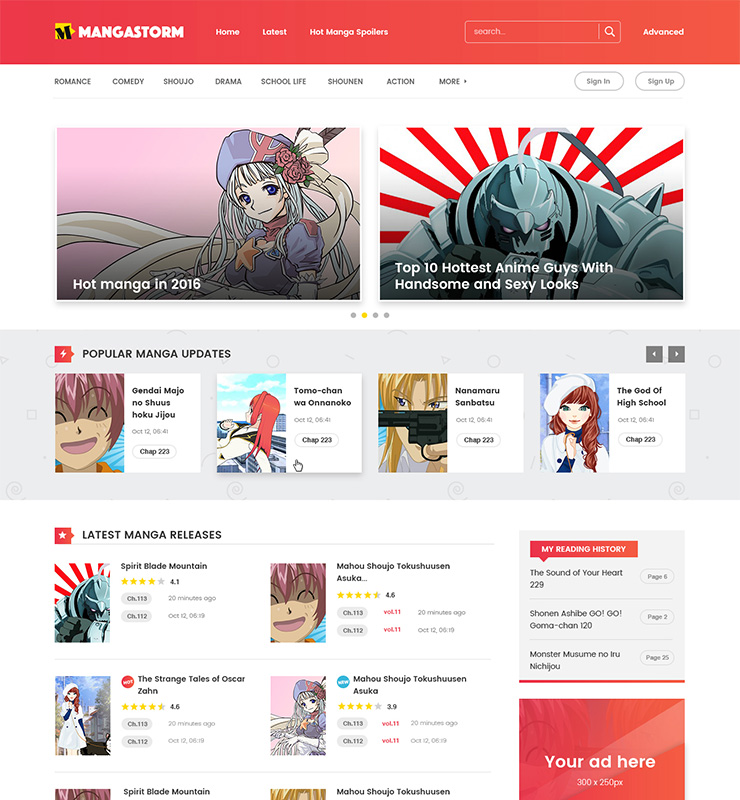 Madara - WordPress Theme for Manga.png