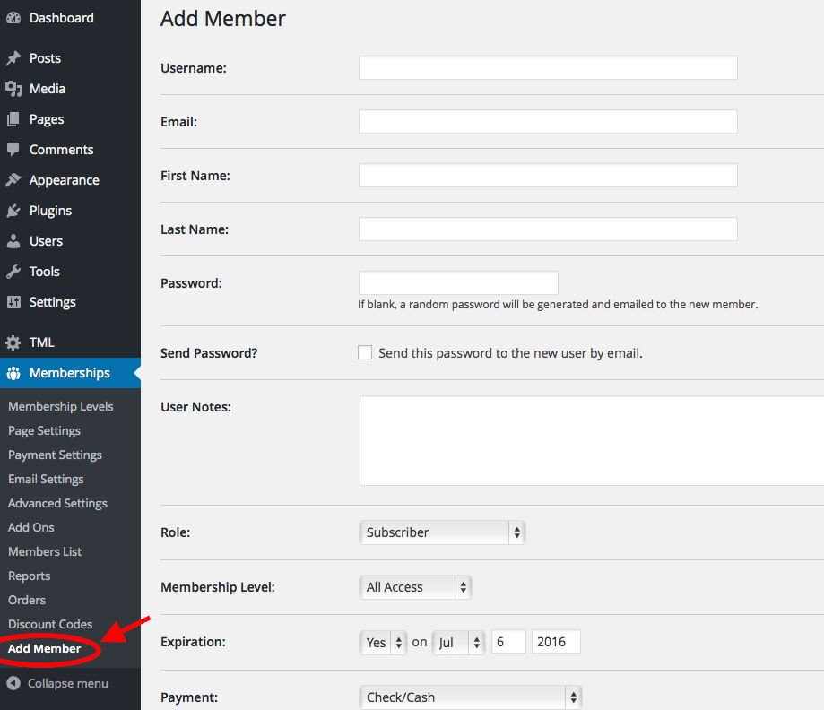 Paid Memberships Pro - Add Member From Admin 11.jpg