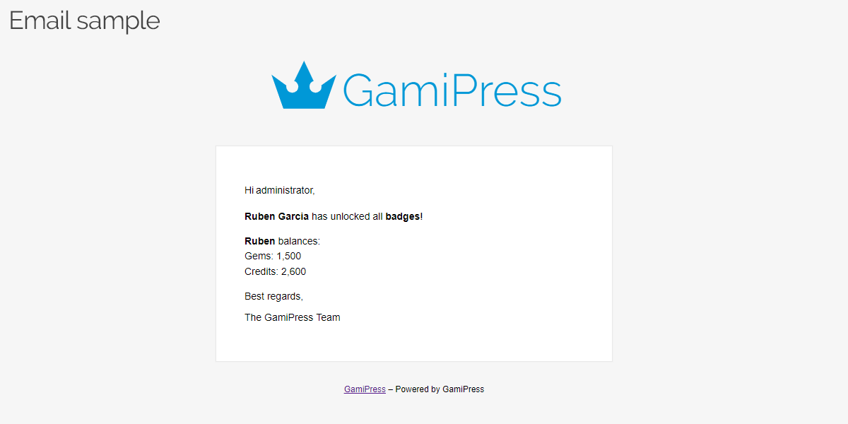 GamiPress Admin Emails.png