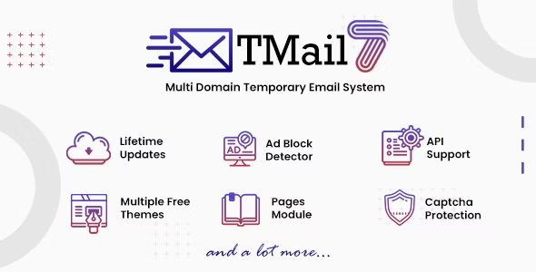 TMail - Multi Domain Temporary Email System.png