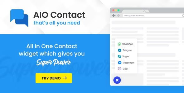 AIO Contact - All in One Contact Widget - Support Button.jpg