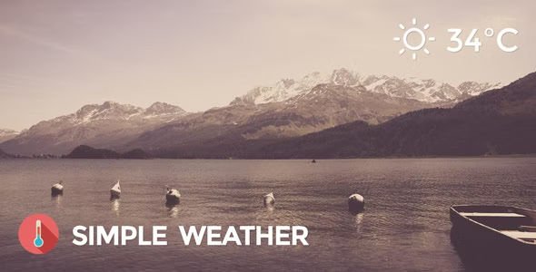 Weather WordPress Shortcode & Widget - Simple Weather Plugin.jpg