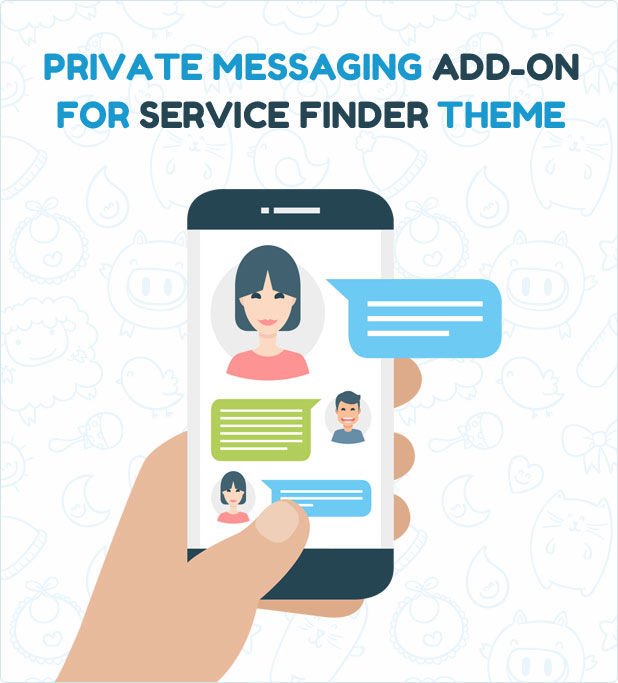 Private Messaging add-on for service finder theme.jpg