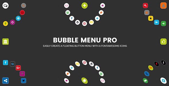 Bubble Menu Pro - creating awesome circle menu with icons.jpg