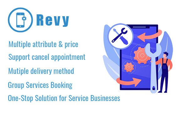 Revy - WordPress booking system for repair service industries.jpg