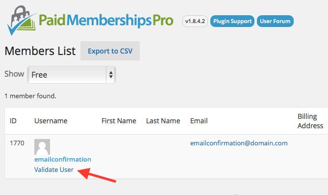 Paid Memberships Pro - Email Confirmation Add On ..jpg