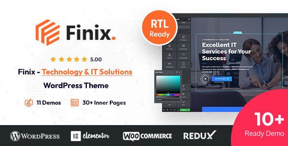 Finix - Technology & IT Solutions WordPress Theme.jpg