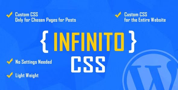 INFINITO - Custom CSS for Chosen Pages and Posts.jpg