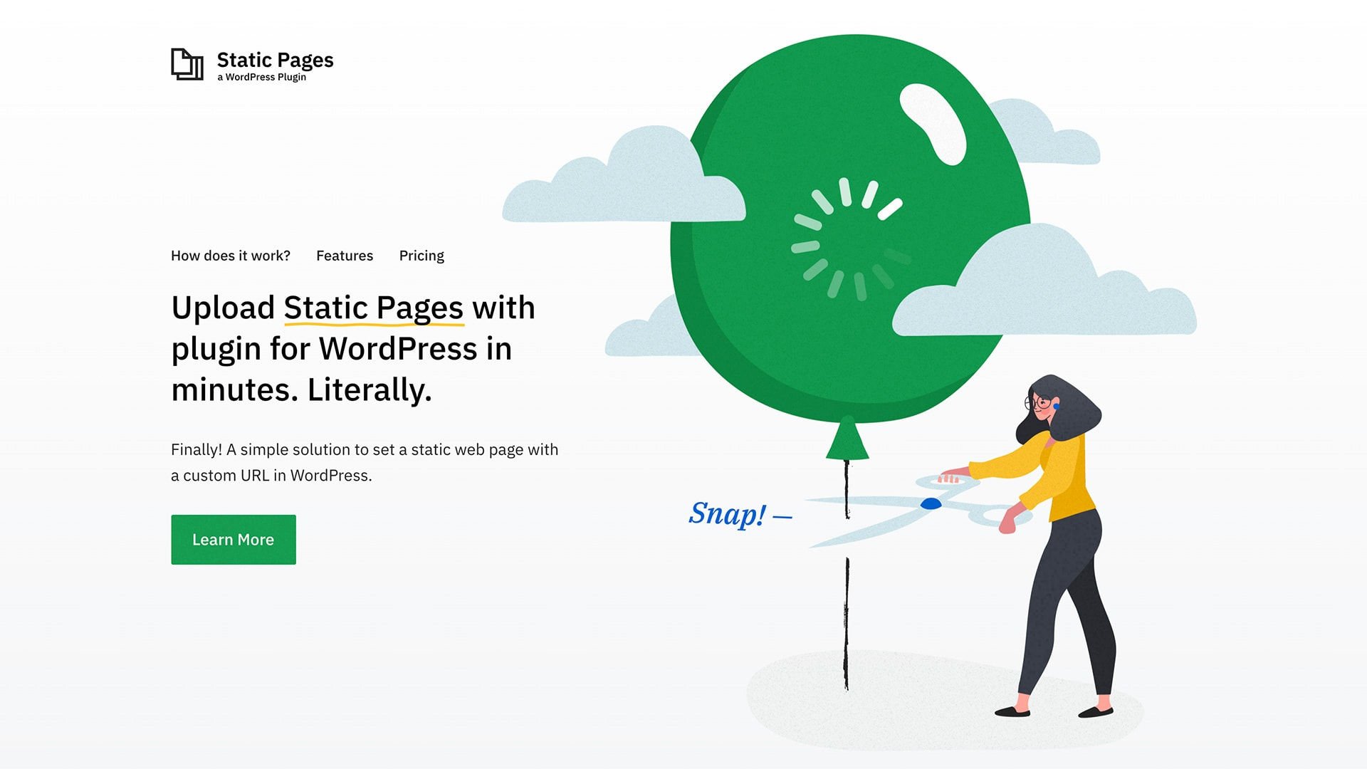 Static HTML - Upload Static Pages With Plugin For WordPress in Minutes.jpg