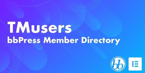 TMusers - bbPress Forum Member Directory For Elementor.jpg