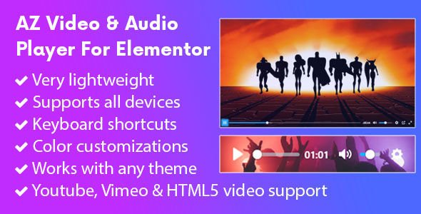 AZ Video and Audio Player Addon for Elementor.jpg
