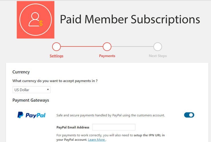 Paid Member Subscriptions PayPal Express.jpg