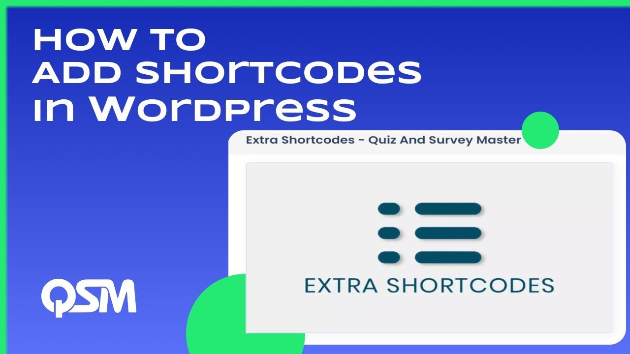 Extra Shortcodes - Quiz And Survey Master.jpg