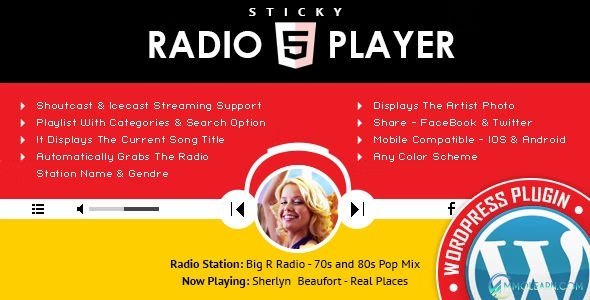 Sticky Radio Player WordPress Plugin - Full Width Shoutcast and Icecast HTML Player.jpg
