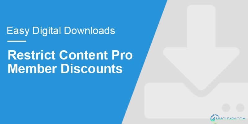 Easy Digital Downloads Restrict Content Pro Member Discounts.jpg