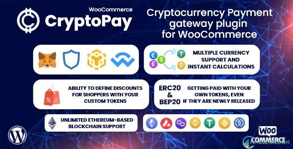 CryptoPay WooCommerce - Cryptocurrency payment gateway plugin.jpg