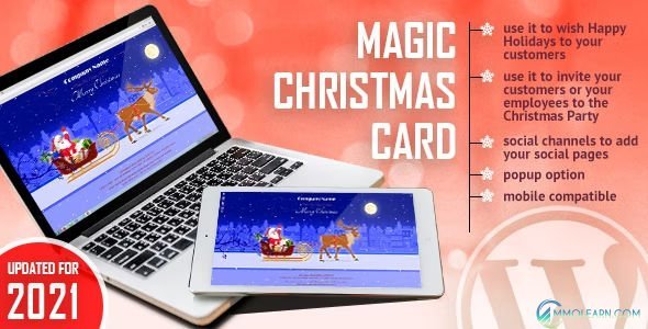 Magic Christmas Card With Animation - WordPress Plugin.jpg
