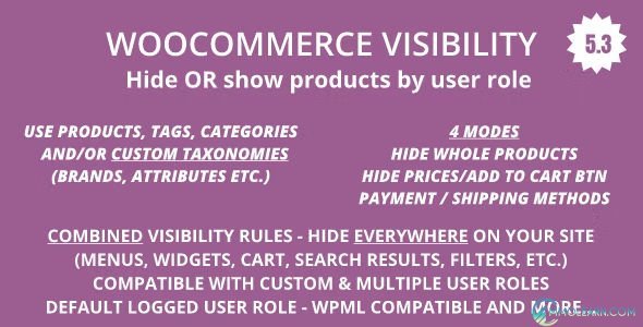 WooCommerce Hide Products Products Categories Visibility by User Roles.jpg