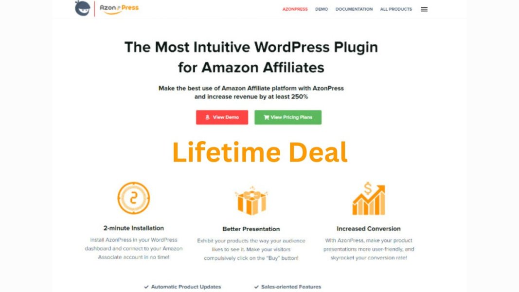 AzonPress The Most Intuitive WordPress Plugin for Amazon Affiliates