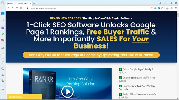 Rankr : Click SEO Software Unlocks Google Page  Rankings