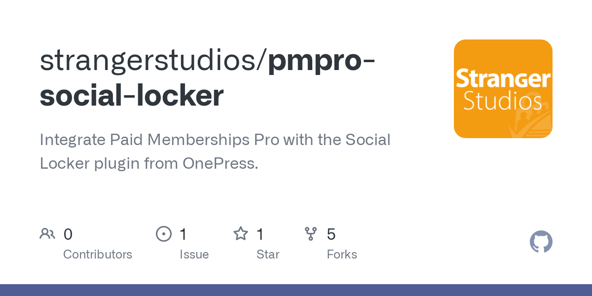 Paid Memberships Pro - Social Locker