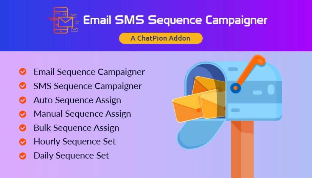 Email & SMS Sequence Campaigner : A XeroChat Add-On