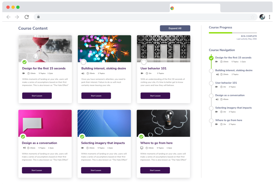 SnapOrbital LearnDash Visual Customizer