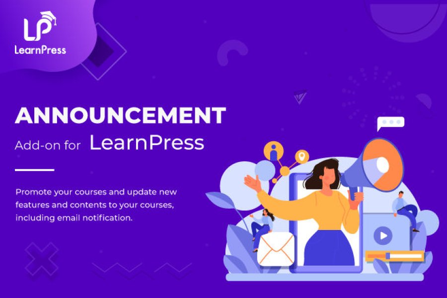 LearnPress Announcements Add-on