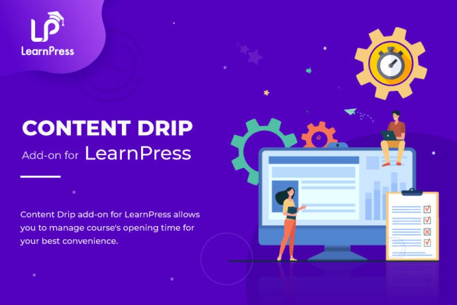LearnPress Content Drip Add-on