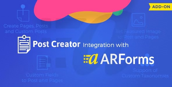 ARForms - Post Creator Addon