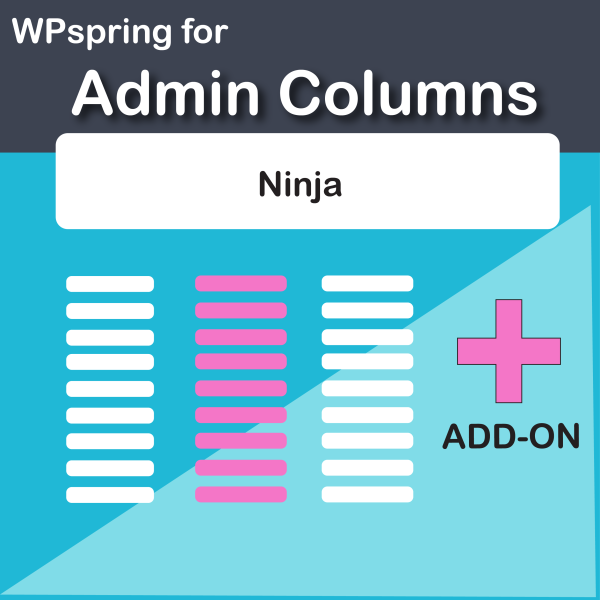 Admin Columns Addon Ninja Forms