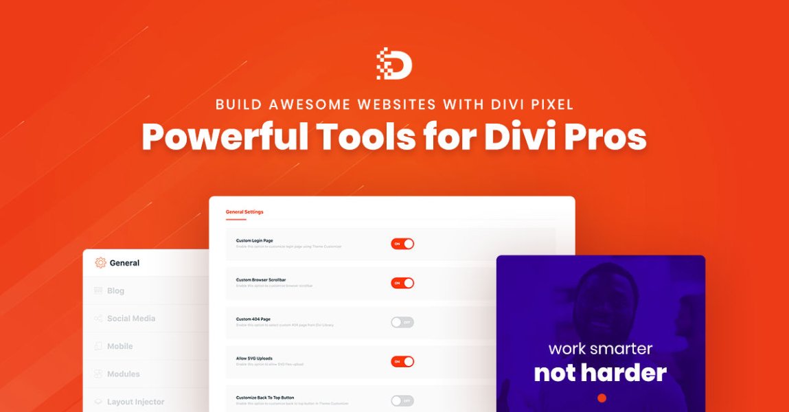 Divi Pixel - Powerful Tools for Divi Pros