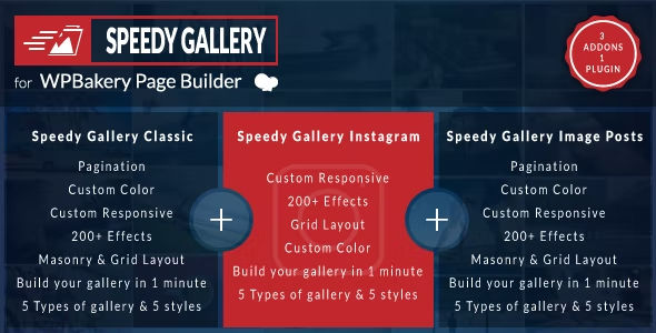 Speedy Gallery Addons for WPBakery Page Builder