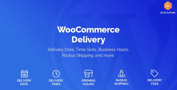 WooCommerce Delivery Delivery Date & Time Slots