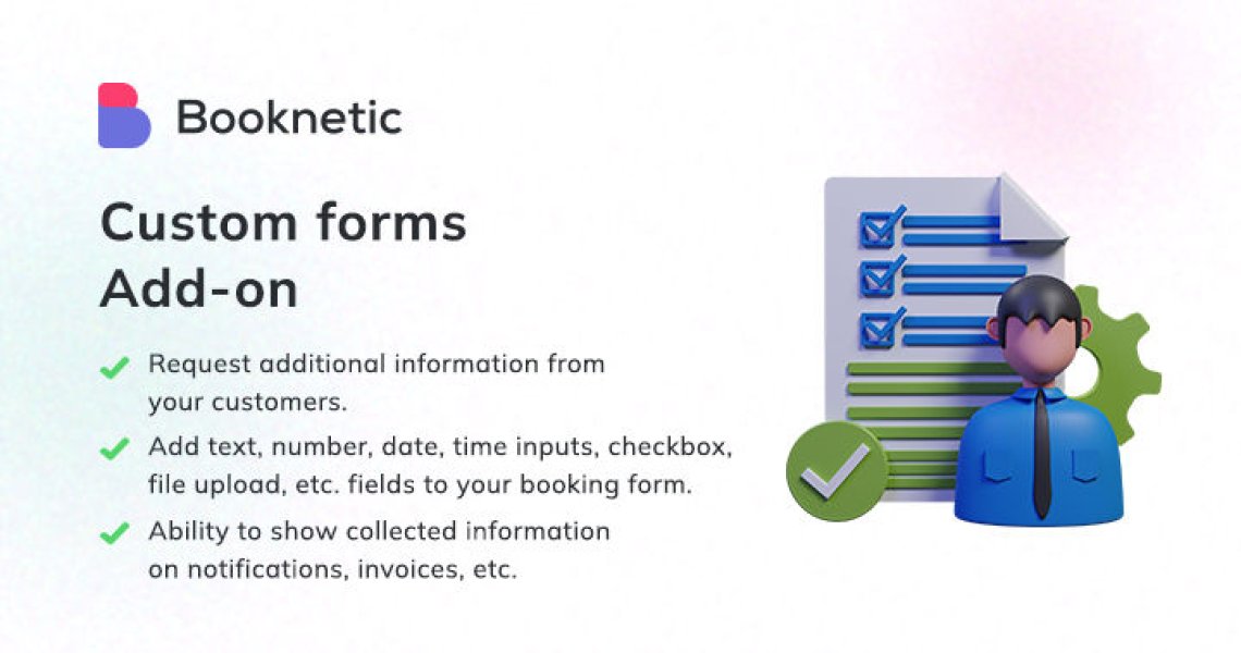 Booknetic - Custom Forms Addon