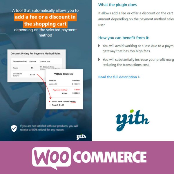 YITH Dynamic Pricing Per Payment Method Premium