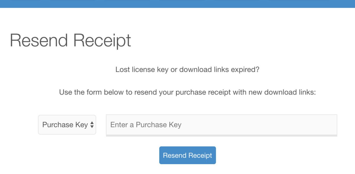 Easy Digital Downloads Resend Receipt