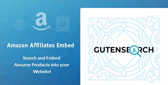 GutenSearch - Amazon Affiliates Products Search