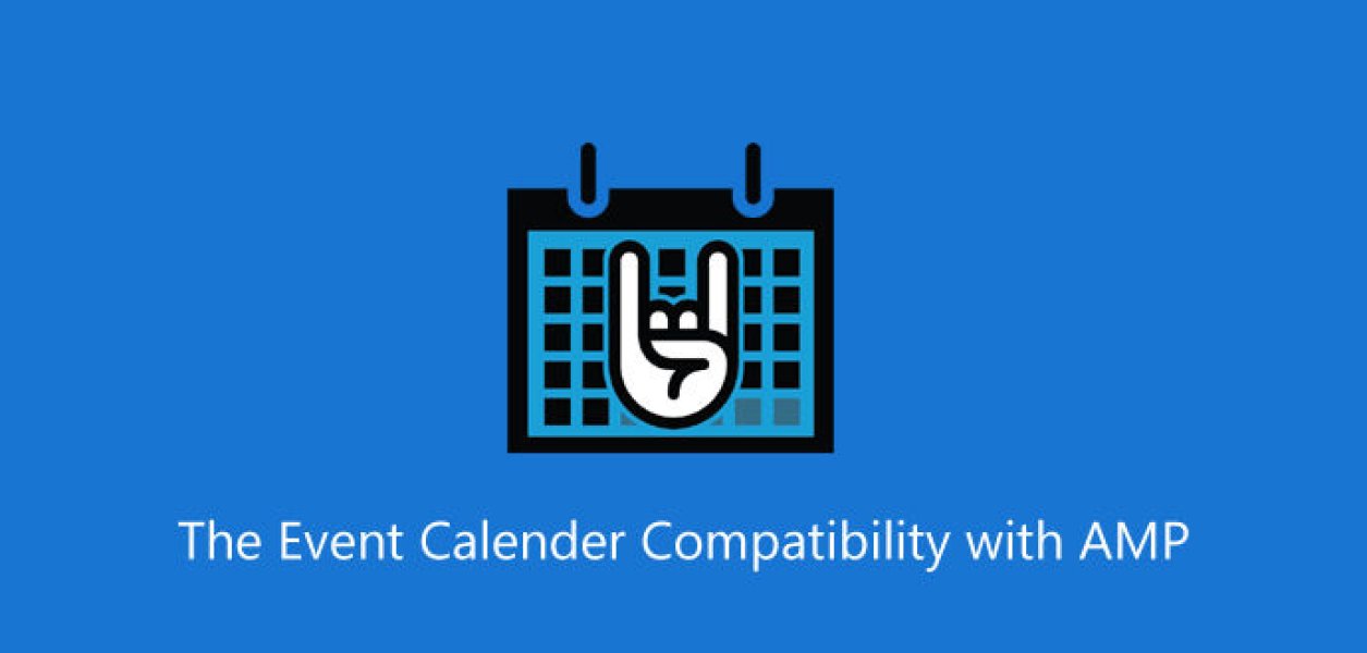 The Events Calendar for AMP
