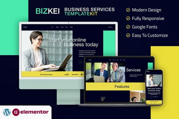 Fiscale Business & Services Elementor Template Kit