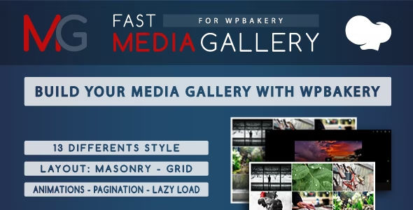Fast Media Gallery For WPBakery WP Plugin