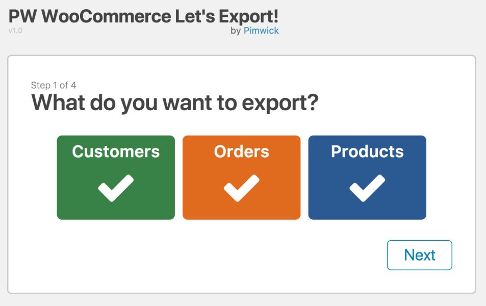 PW WooCommerce Let’s Export Pro