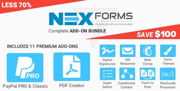 NEX-Forms is the best WordPress Form Builder